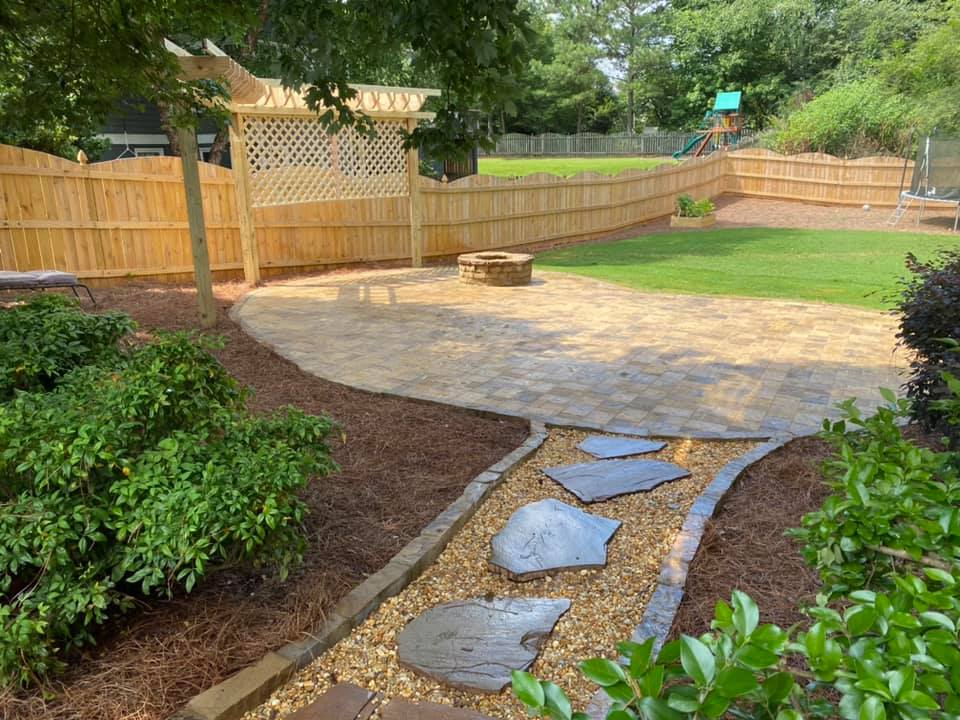 Landscape project photo from Live Oaks Landscapes