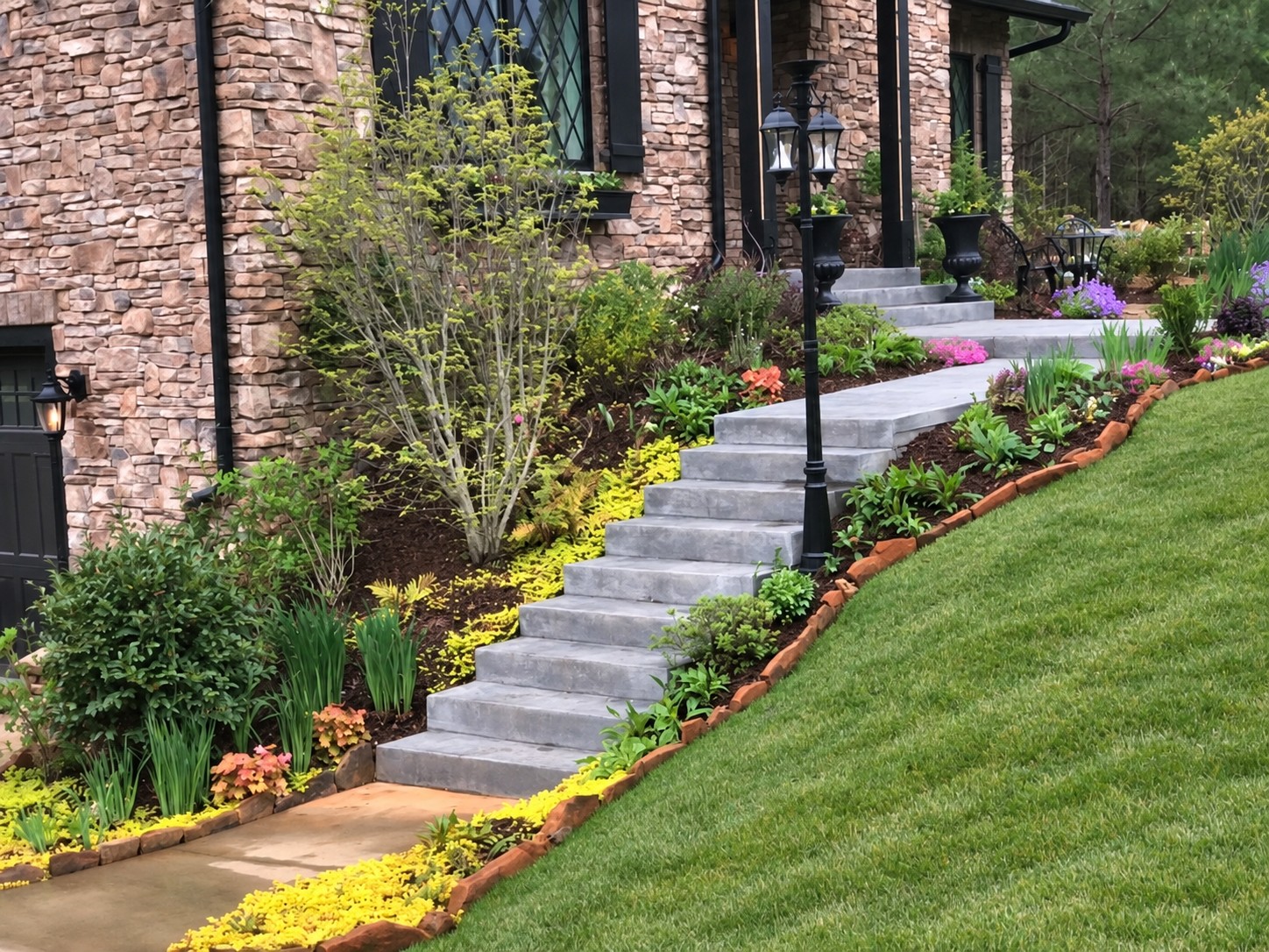 Drainage & Grading project image from Live Oaks Landscapes